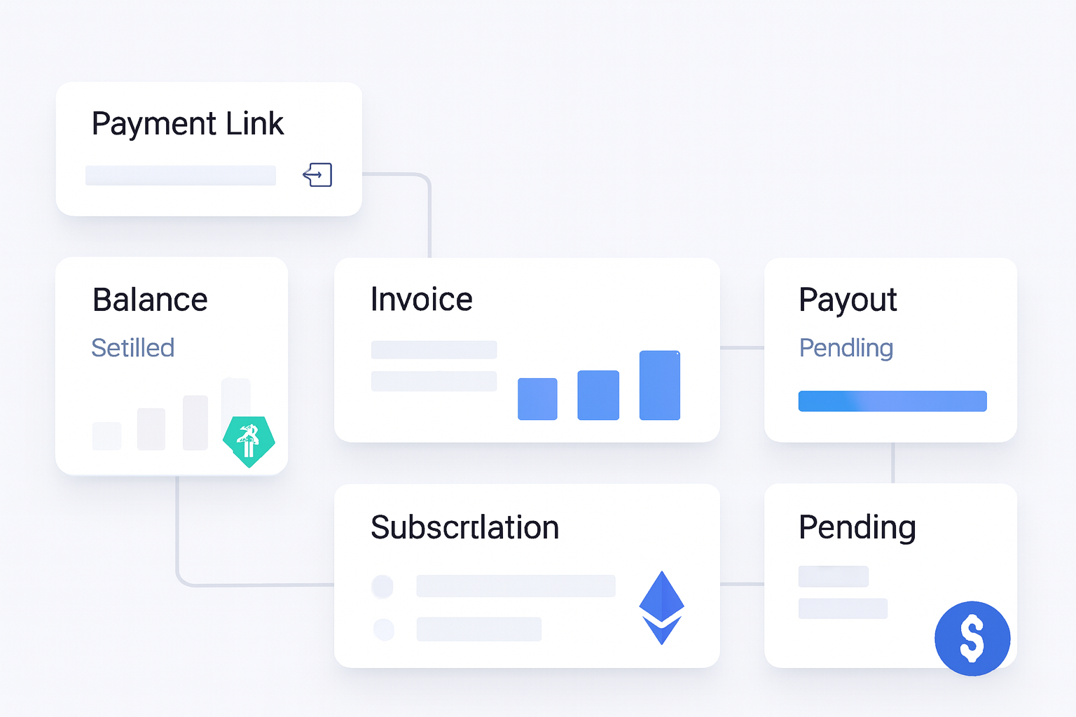 How to Accept Crypto Payments operations flow visual
