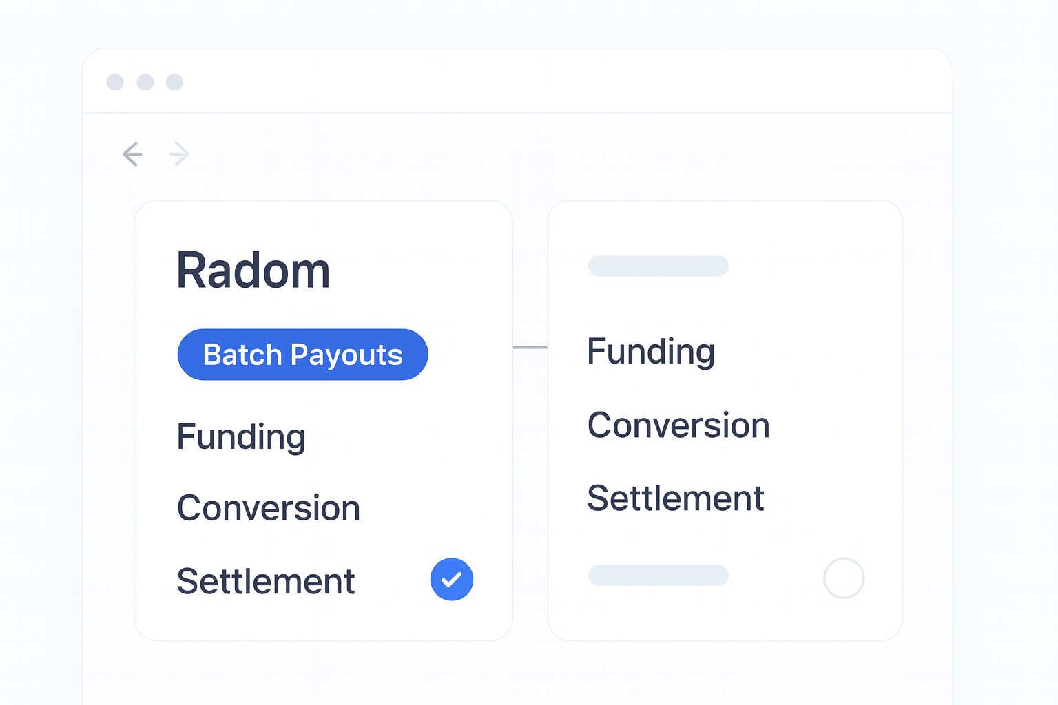 Radom vs Global Seller Payouts: A Comparison for Platforms buying criteria visual