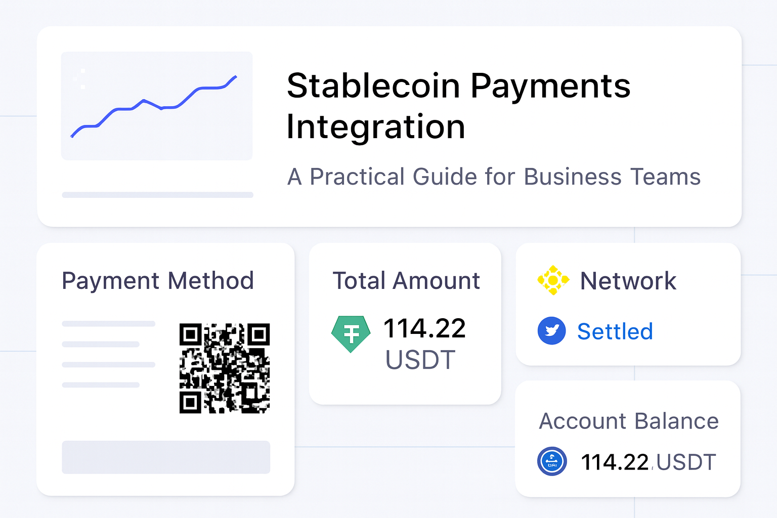 Stablecoin Payments Integration: A Practical Guide for Business Teams guide hero visual