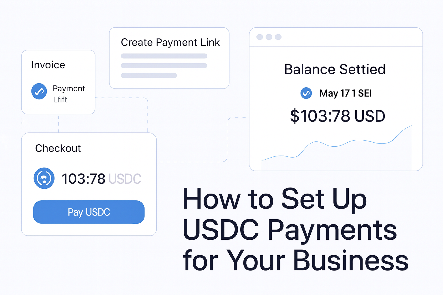 How to Set Up USDC Payments for Your Business guide hero visual