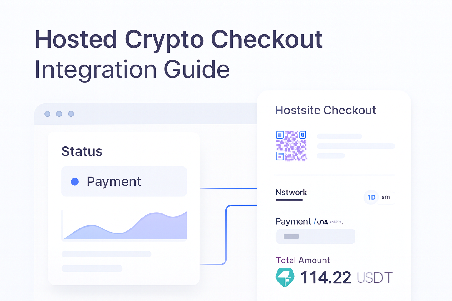 Hosted Crypto Checkout Integration Guide guide hero visual