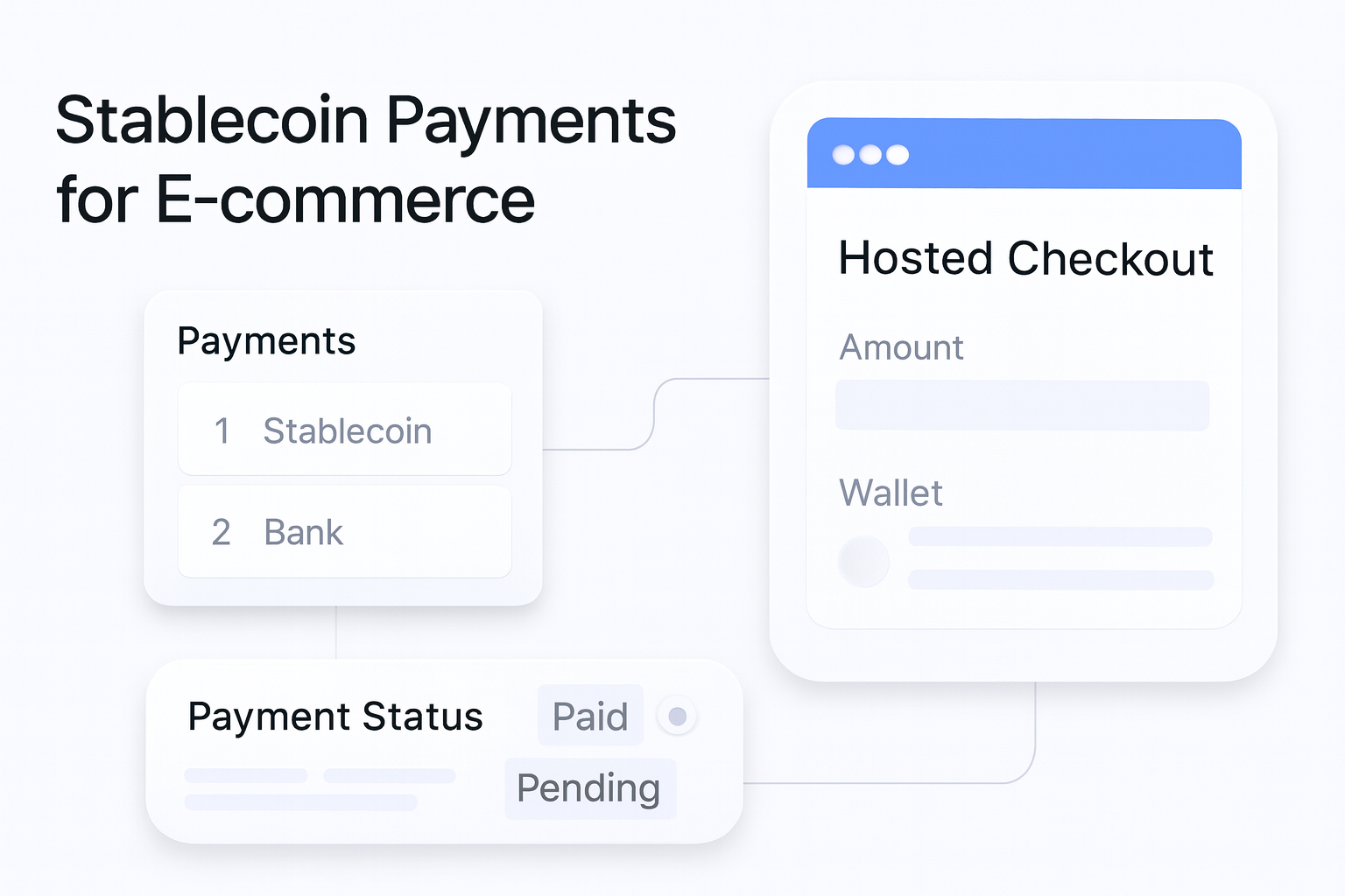 Stablecoin Payments for E-commerce guide hero visual