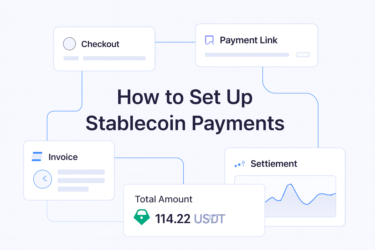 How to Set Up Stablecoin Payments guide hero visual