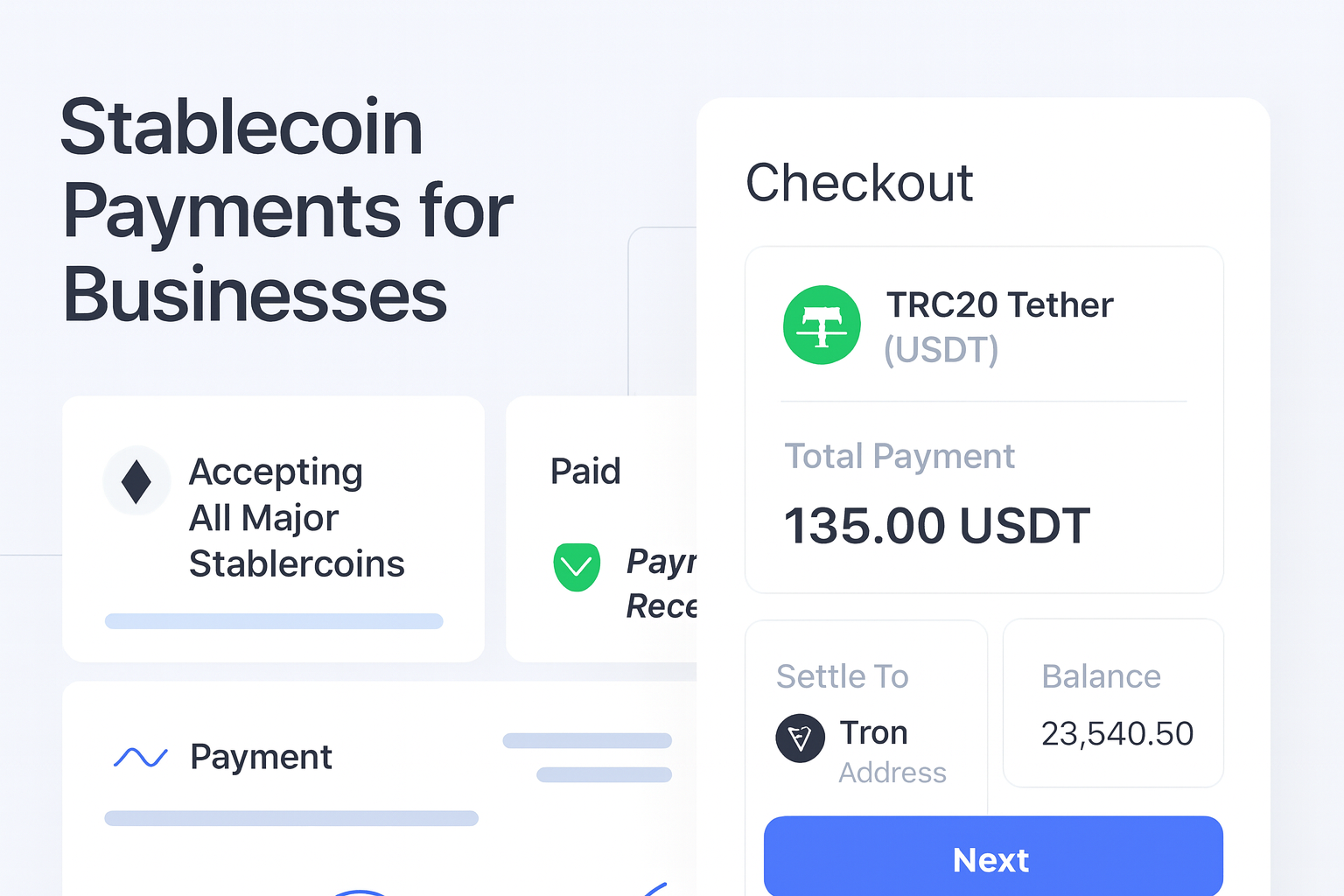 Stablecoin Payments for Businesses guide hero visual
