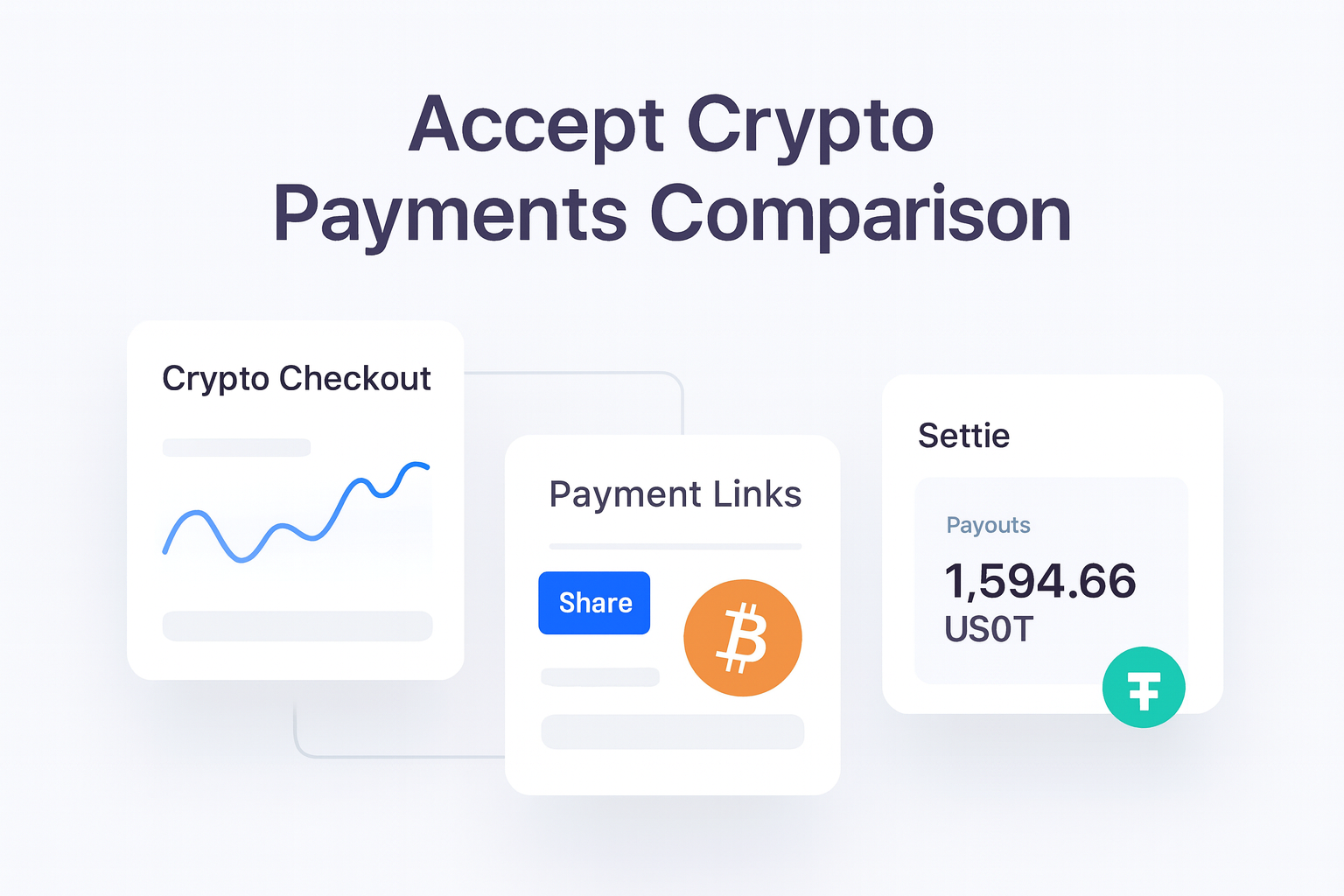 Accept Crypto Payments Comparison guide hero visual